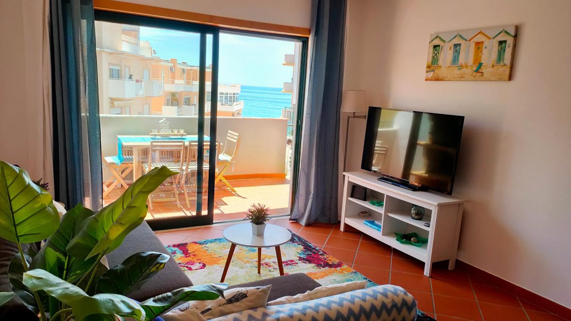 Cantinho Do Sol - Sea View, Quiet, Cozy And Relaxing Flat Armacao de Pera Luaran gambar